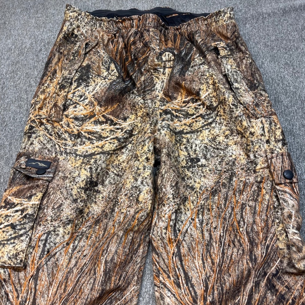 Sportsman's Warehouse Mossy Oak Camo Hunting Cargo Pants Mens XL Mesh Lined